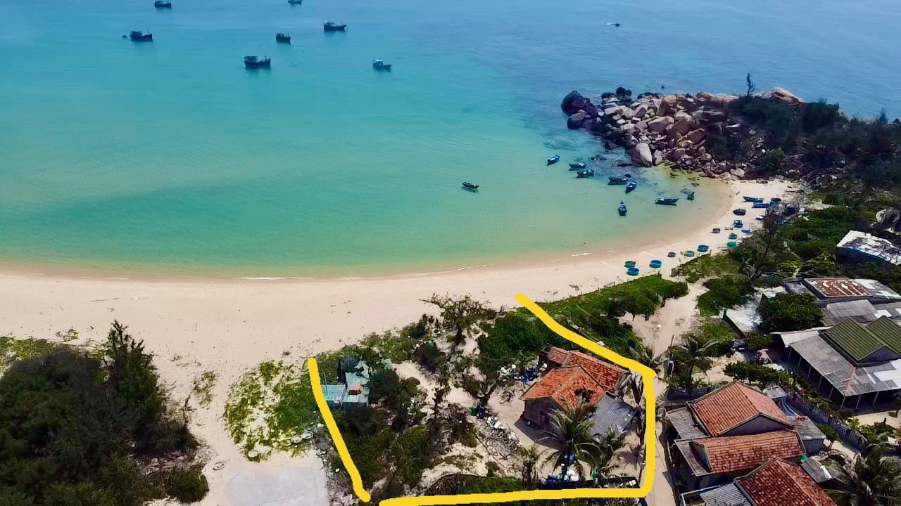 Đất mặt biển cù lao mái nhà phú yên