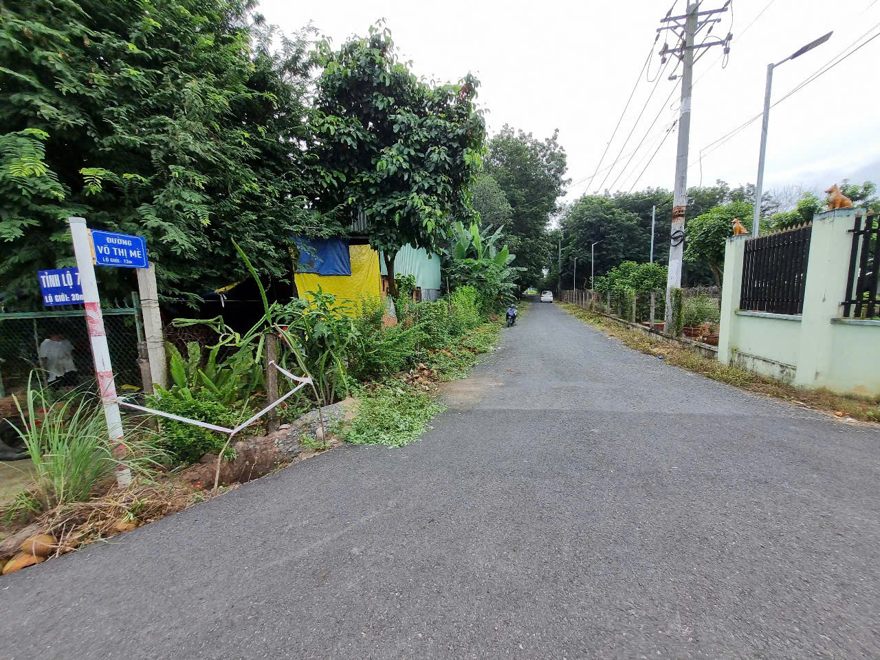 (B425) Đất mặt tiền Võ Thị Mè (1/ Tỉnh Lộ 7), xã An Nhơn Tây, dt 2.812m2, thổ 300m2, giá 6 tỷ 500