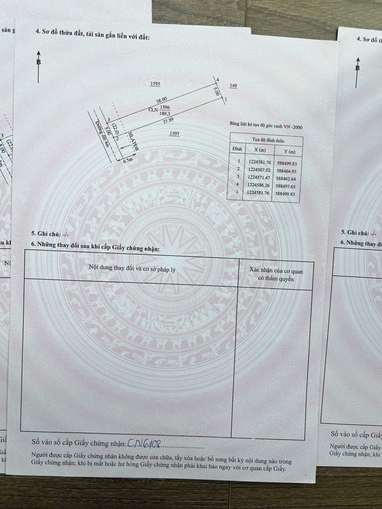 Bán đất An Tây gần ngã tư Thùng Thơ 5x38 giá 999 triệu