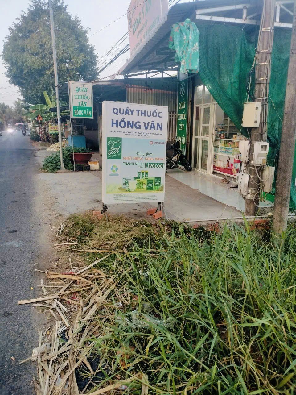 BÁN NHÀ ĐẤT MT nhà 7m,rộng 150m2,đất dài 77m,nở hậu 18,2m ,Tổng DT 959,7m2 ngay ngã 3 An Thạnh Đông Ấp Trương Công Nhựt _CLD Sóc Trăng