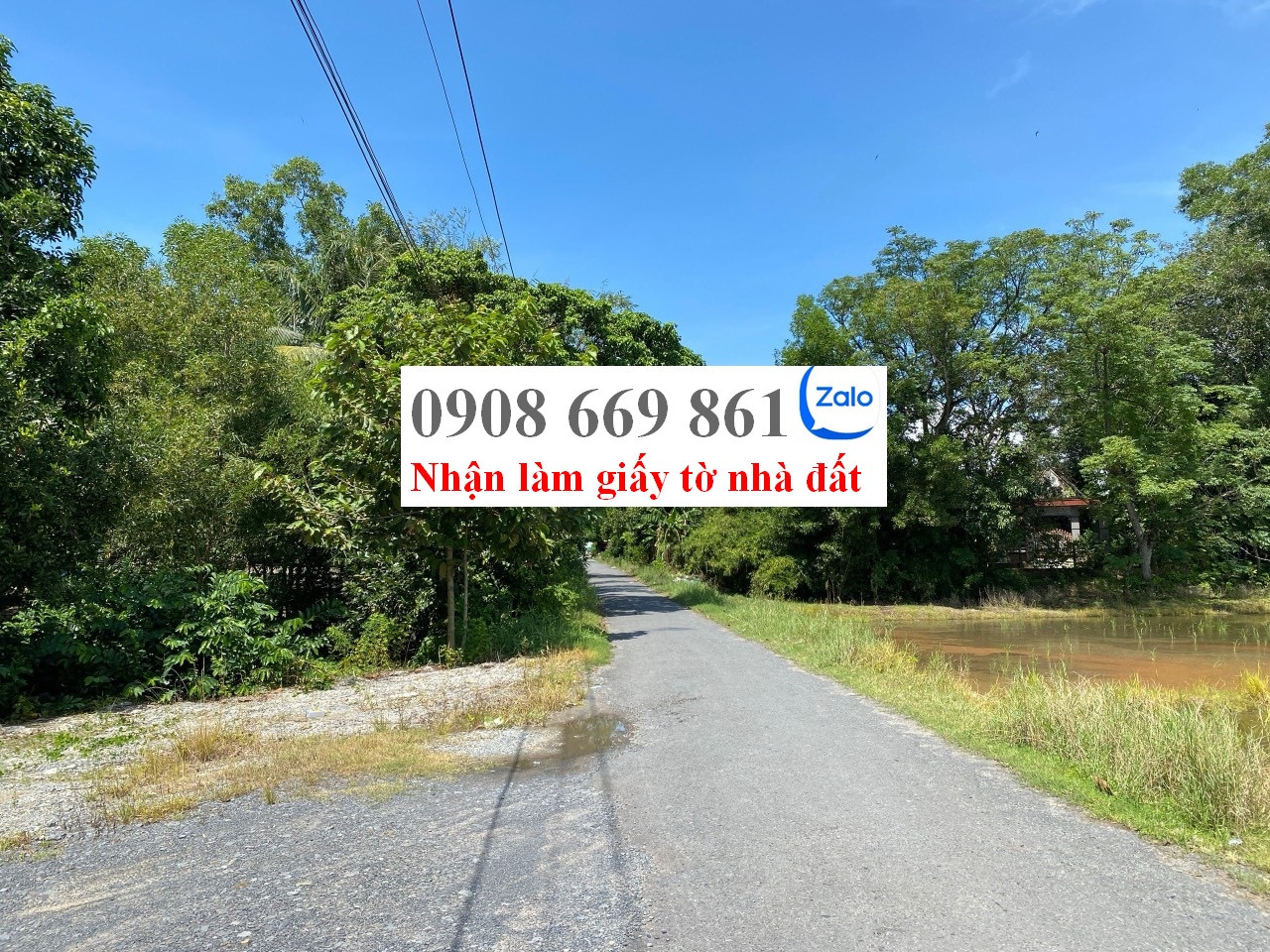 bán đất . thổ cư 2700 m2 . xã an thạnh . bến cầu