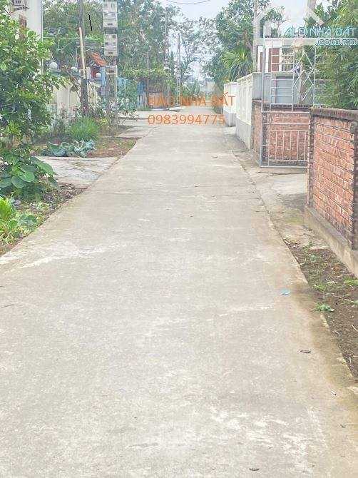 BÁN ĐẤT LƯƠNG TÀI, BẮC NINH. 85M2 * MT 5M * 980 TRIỆU. FULL THỔ CƯ