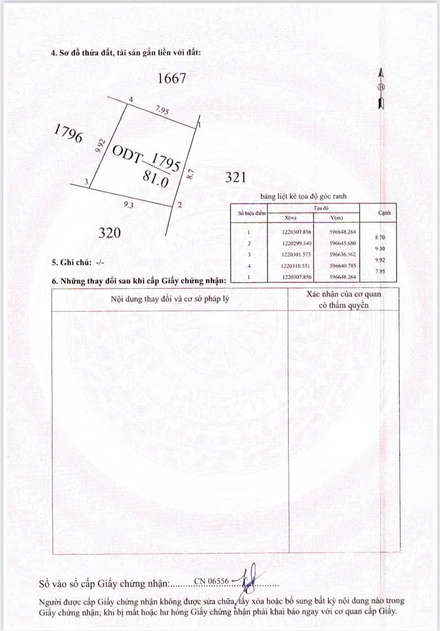 Tết cận kề - Cần bán gấp lô đất gần 110m2 ở Ngã 4 An Bình Trảng Bàng Tây Ninh giá 520 triệu sổ hồng riêng