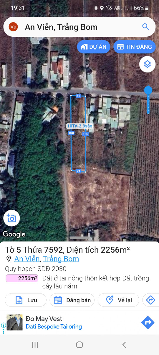 Nhà Đất An Viễn Trảng bom Đồng Nai