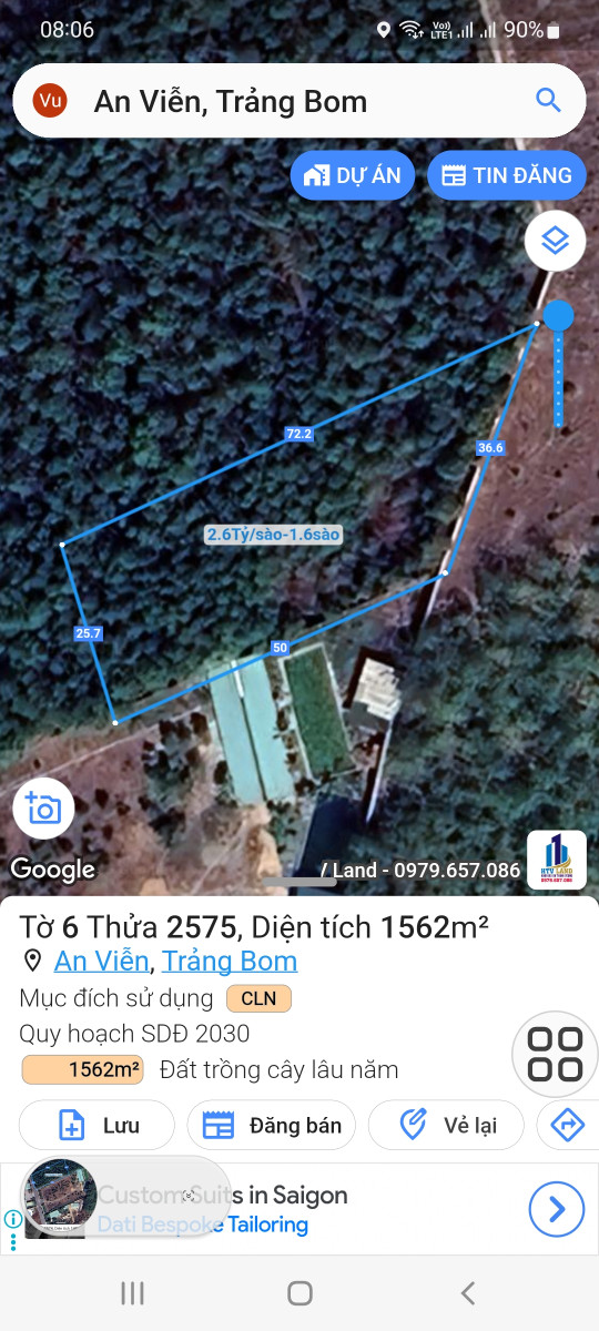 Nhà Đất An Viễn Trảng bom Đồng Nai