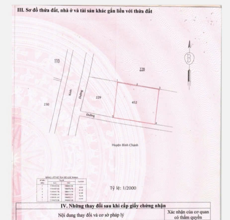 Bán đất 4478.9m² ngang 78m giá 24.5 tỷ Xã Bà Điểm