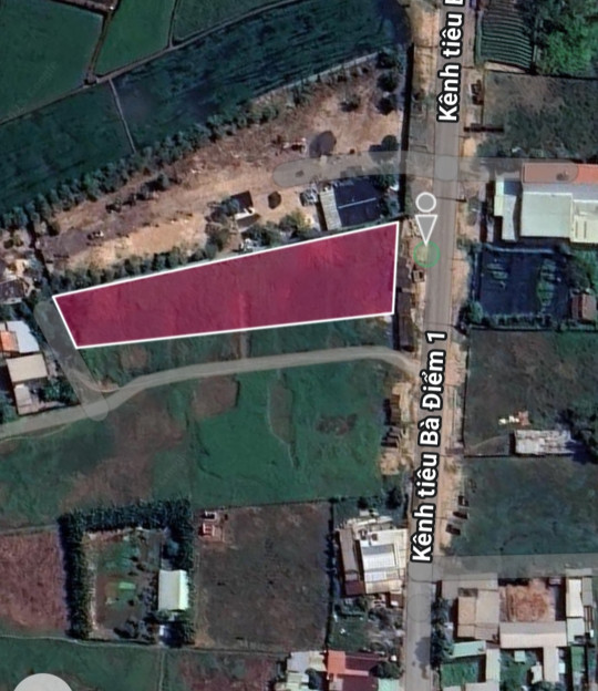 Bán đất MẶT TIỀN KÊNH T1 2450m² ngang 28m giá 25 tỷ Xã Bà Điểm