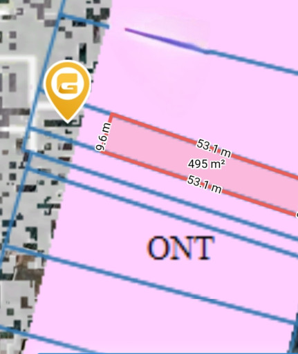 Bán đất 700m² Mặt tiền đường Thanh niên ngang 10m giá 16 tỷ Xã Bà Điểm
