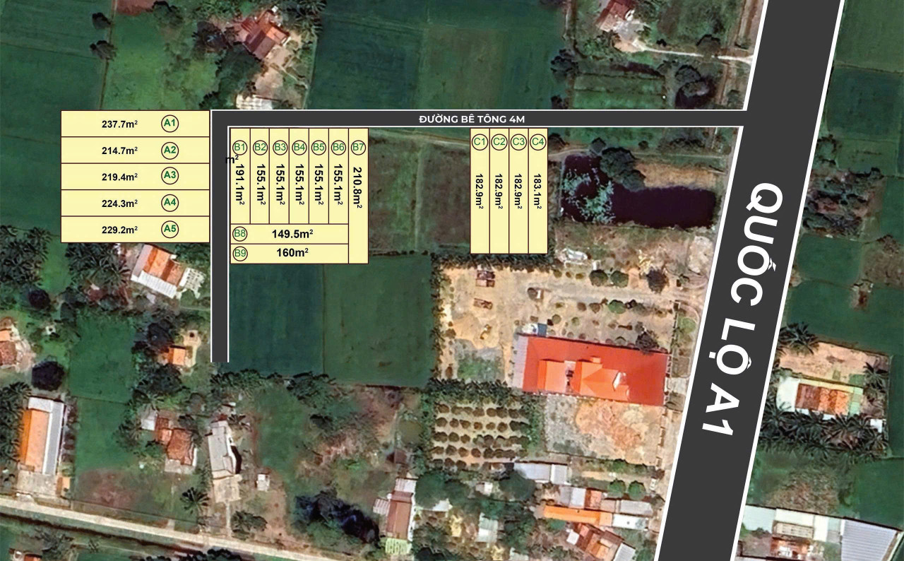 0763615365 Bán đất 183,1m² giá 1.09 tỷ Xã Bắc Ninh Hòa
