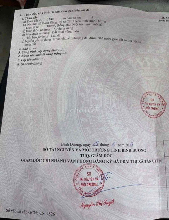 Nhà Đất Bạch Đằng Tân Uyên Bình Dương