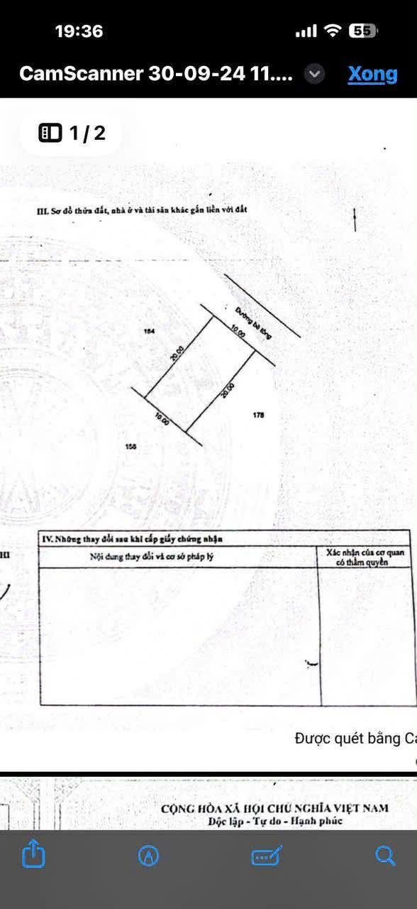 200m2 Mặt 10x20 Bãi Sậy Ân Thi Hưng Yên