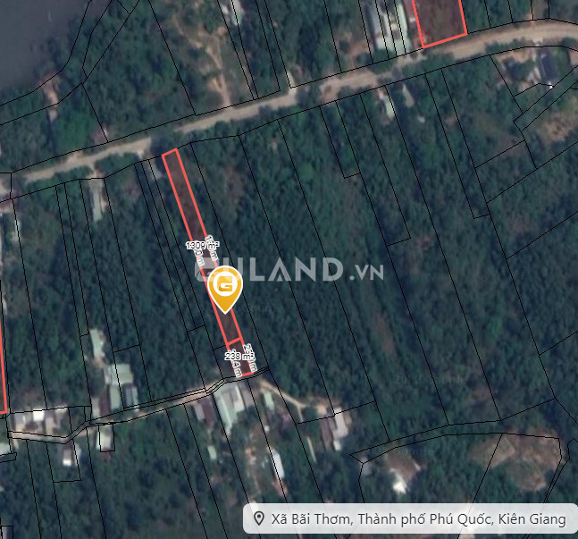 Bán  đất thương mại dịch vụ 1534.5m² , giá 7.67 tỷ tại, Xã Bãi Thơm, Thành phố Phú Quốc, Kiên Giang
