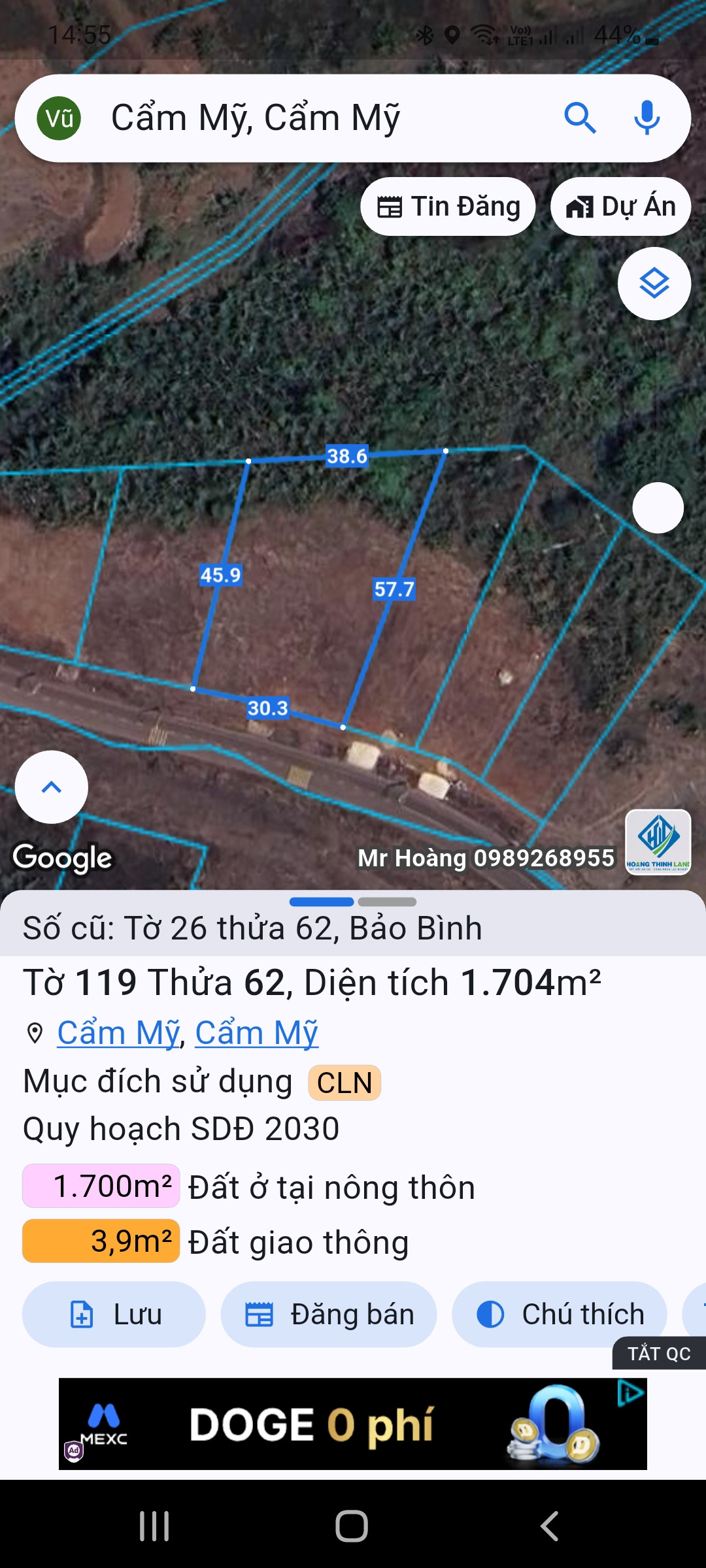 Nhà Đất Bảo Bình Cẩm Mỹ Đồng Nai