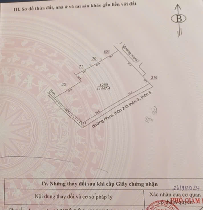 Bán đất SKC 11400m² , quy hoạch 100% đất ở , Xã Bảo Lâm 1- Lâm Đồng