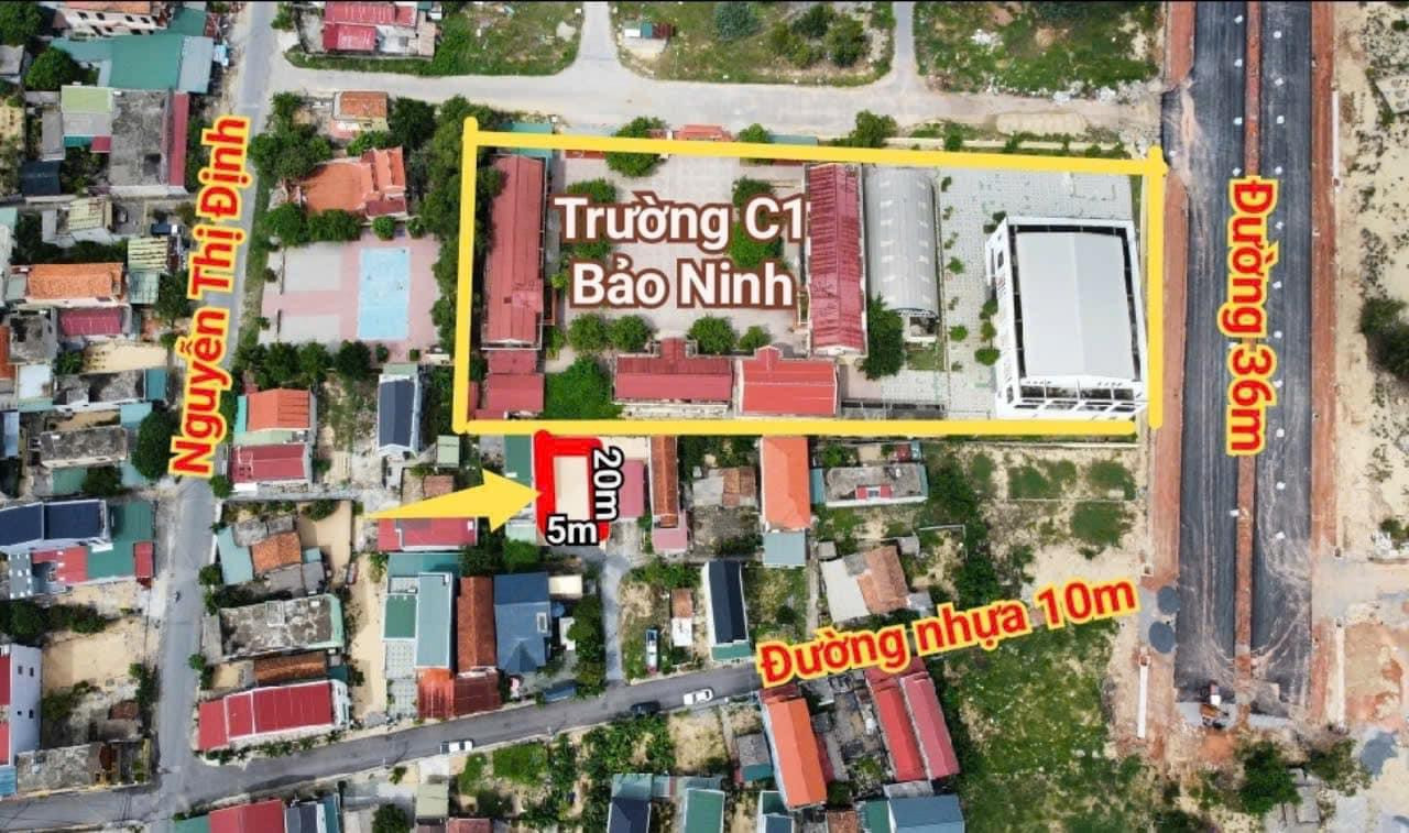 Bán đất 100m² 1.25 tỷ tại Xã Bảo Ninh Thành phố Thành Phố Đồng Hới