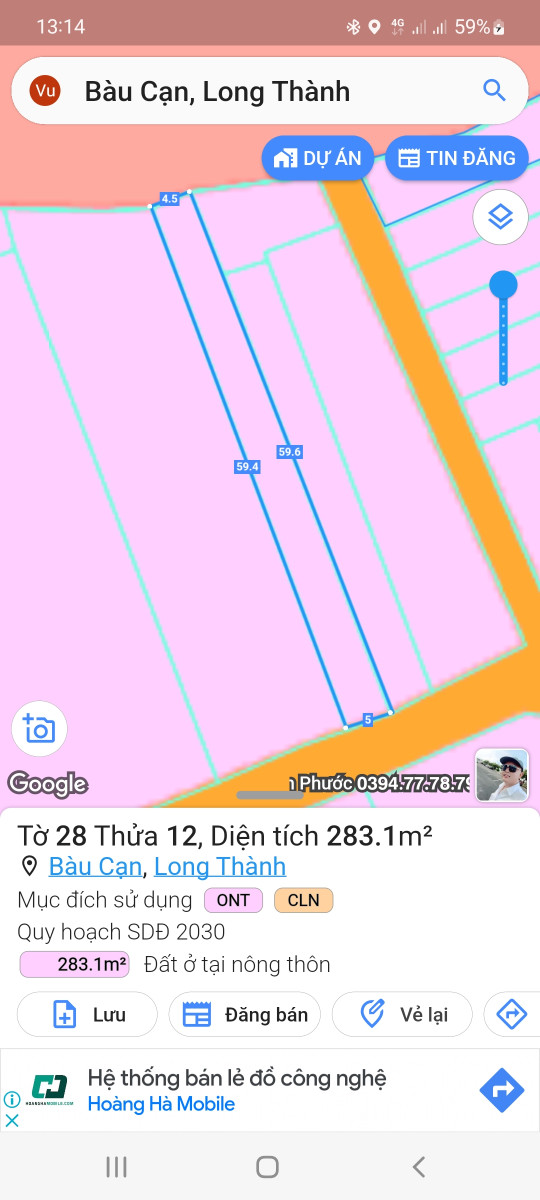 Nhà Đất Bàu Cạn Long Thành Đồng Nai