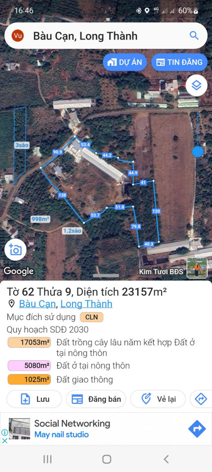 Nhà Đất Bàu Cạn Long Thành Đồng Nai