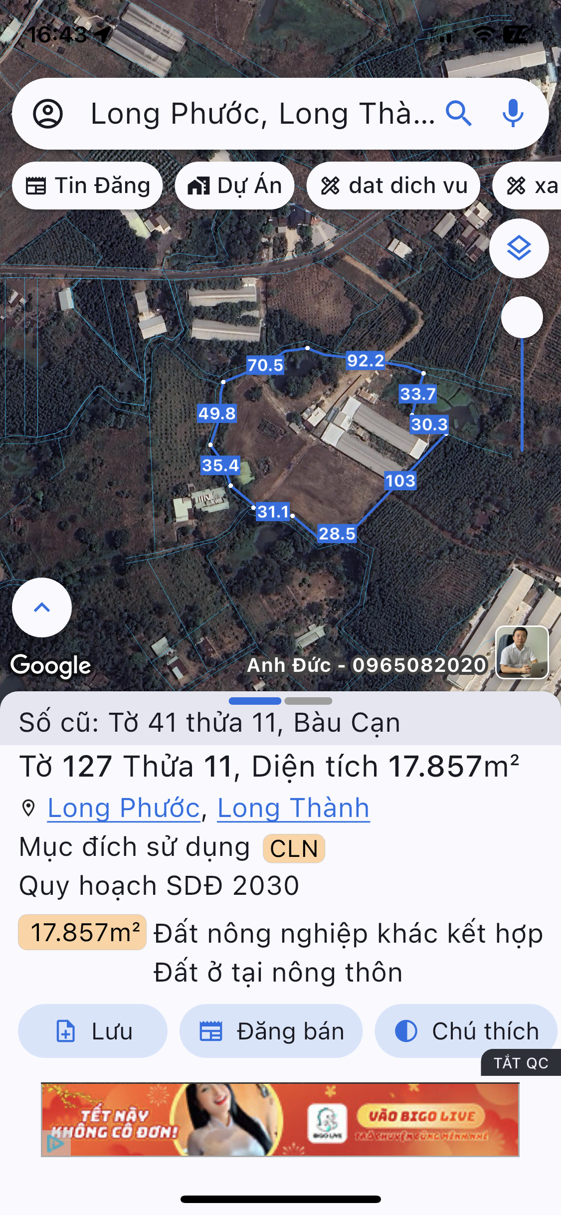 Cần bán trại heo bàu cạn ngay sân bay long thành
