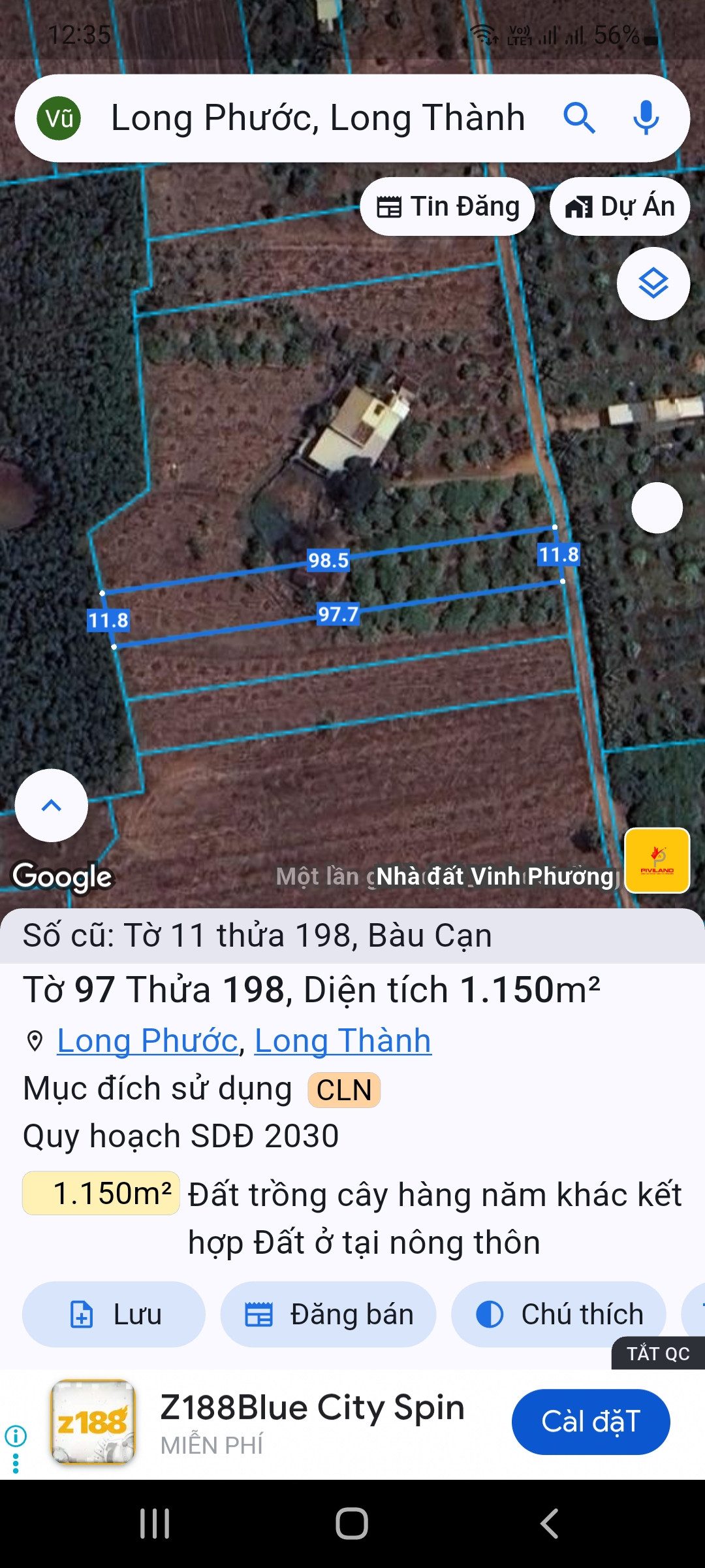 Nhà Đất Bầu Cạn Long Thành Đồng Nai