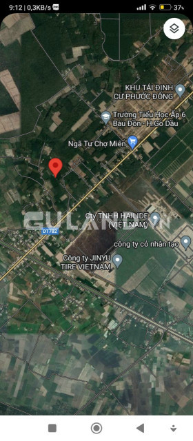 Bán  đất nông nghiệp 1900m² , giá 1.8 tỷ tại, Xã Bàu Đồn, Huyện Gò Dầu, Tây Ninh