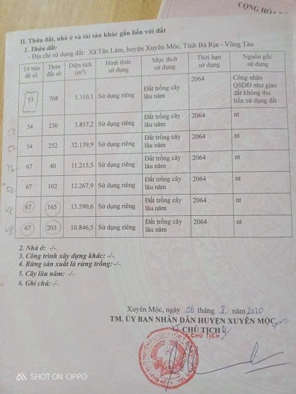 Bán đất 11215,5m² ngang 57m giá 5.61 tỷ Xã Bàu Lâm