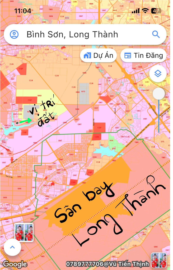 Bán đất 114m² ngang 6m giá 2.7 tỷ Xã Bình An