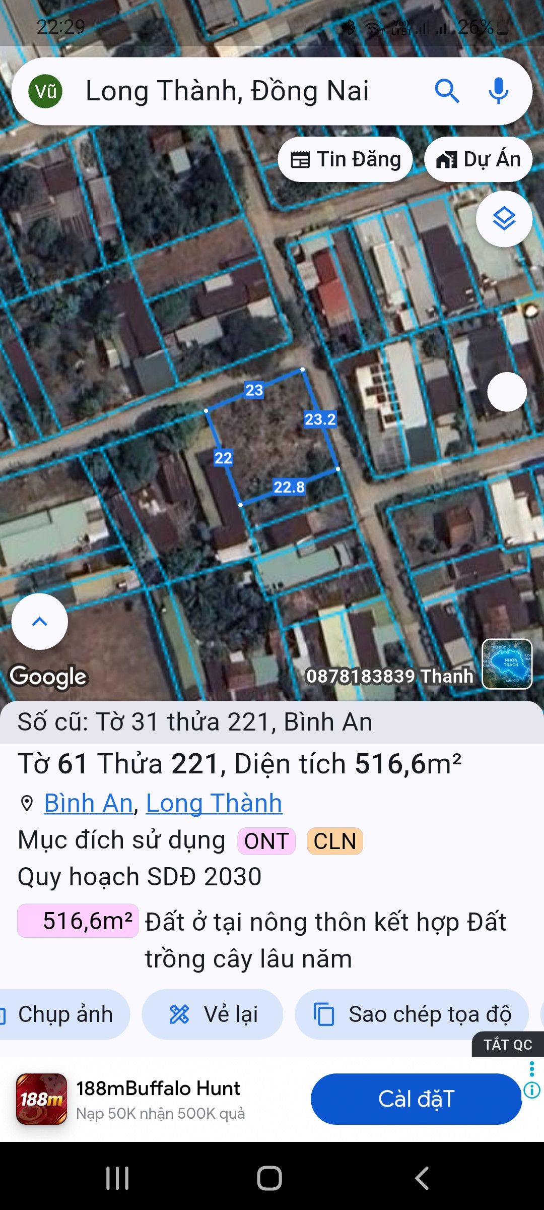 Nhà Đất Bình An Long Thành Đồng Nai