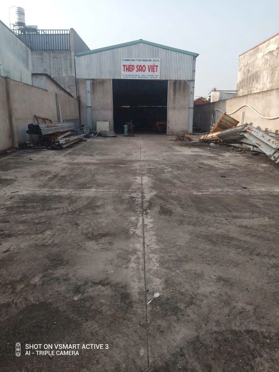 Bán nhà kho mt đường nhựa 12m xã Bình Lợi, huyện Bình Chánh tdt 520m2 ( 448m2 thổ , dt xưởng 150m2) giá 9,5 tỷ