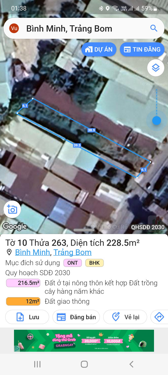 Nhà Đất Bình Minh Trảng bom Đồng Nai