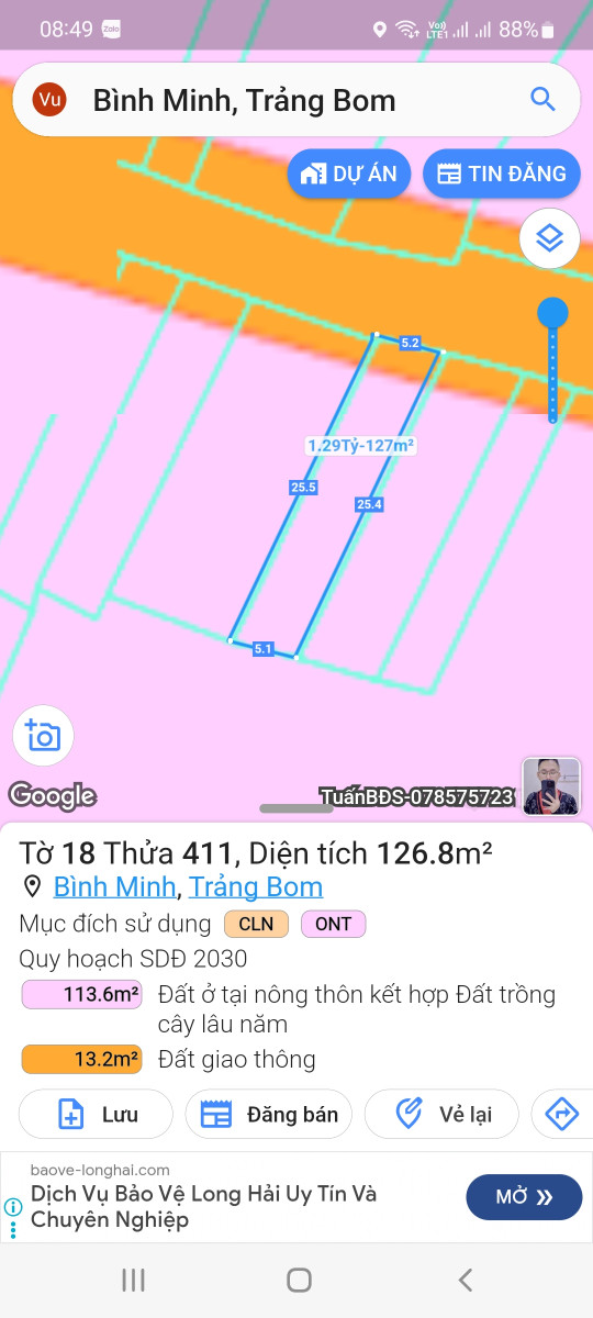 Nhà Đất Bình Minh Trảng Bom Đồng Nai
