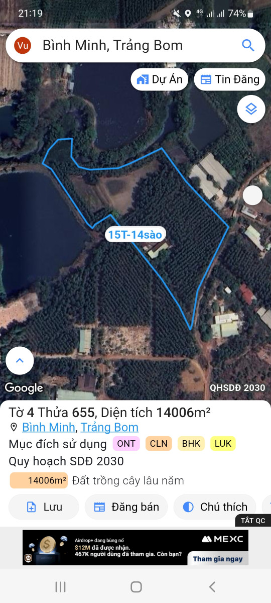Nhà Đất Bình Minh Trảng bom Đồng Nai