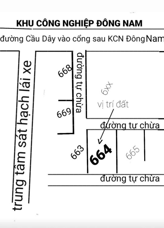 Bán đất 500m² ngang 18m giá 3.5 tỷ Xã Bình Mỹ