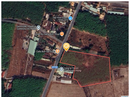 Bán đất 15947.3m² ngang 50m giá 65 tỷ tại Xã Bình Mỹ Huyện Bắc Tân Uyên