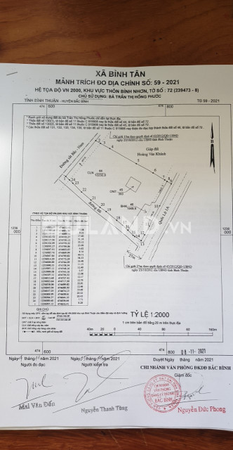 Gia đình nợ ngân hàng e cần bán lô đất 2 mặt tiền đường QL1A