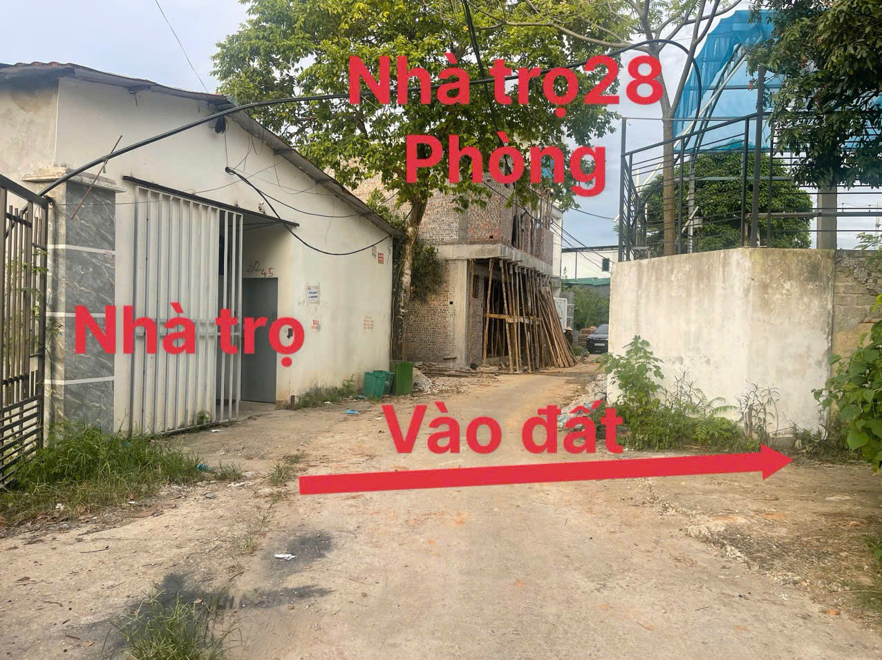 Bán đất 90m² ngang 4.5m giá 1.4 tỷ Xã Bình Xuyên