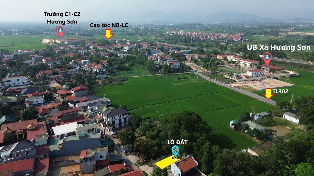 Bán đất 101m² ngang 5m Xã Bình Xuyên
