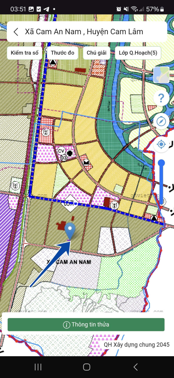 CAM AN NAM -- 330 M2 -- 6 x 55 -- tc 60 -- GIÁ CHỈ 1 TỶ 020