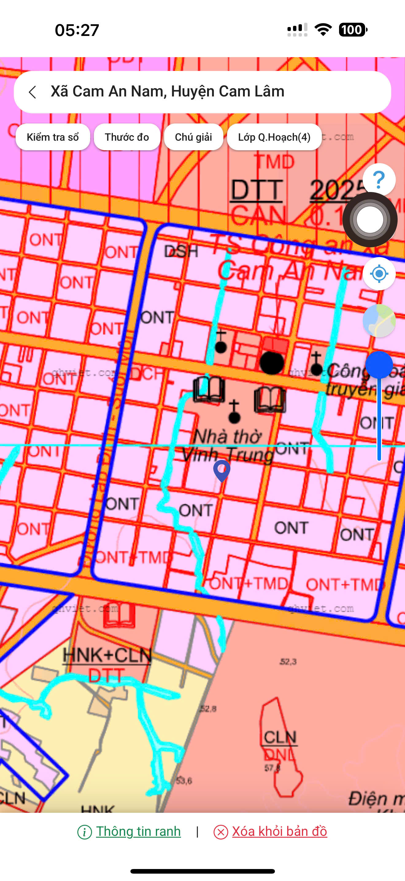 Bán đất 488m² full thổ cư ngang 10.5m giá 5.86 tỷ tại Xã Cam An Nam Huyện Cam Lâm