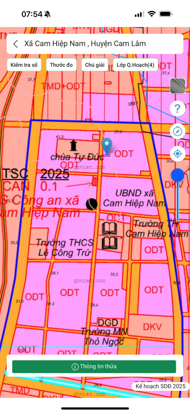 CAM HIỆP NAM  -- ĐƯỜNG LĐSM -- 267 M2 -- 7.5M X 36 -- tc 60  -- GIÁ CHỈ 2 tỷ 100