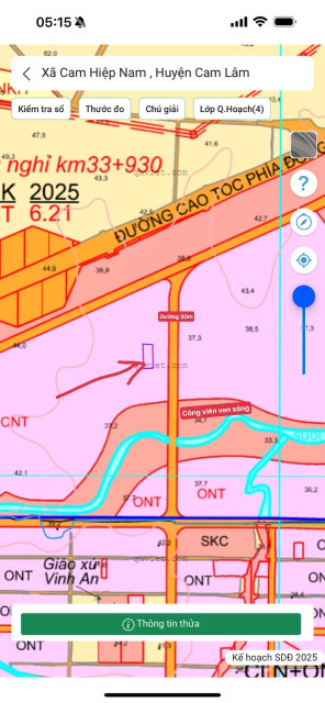 2287m2 đất Vườn Cam Hiệp Nam đường Oto Tránh Nhau, Sát đường 30m Liên Vùng
