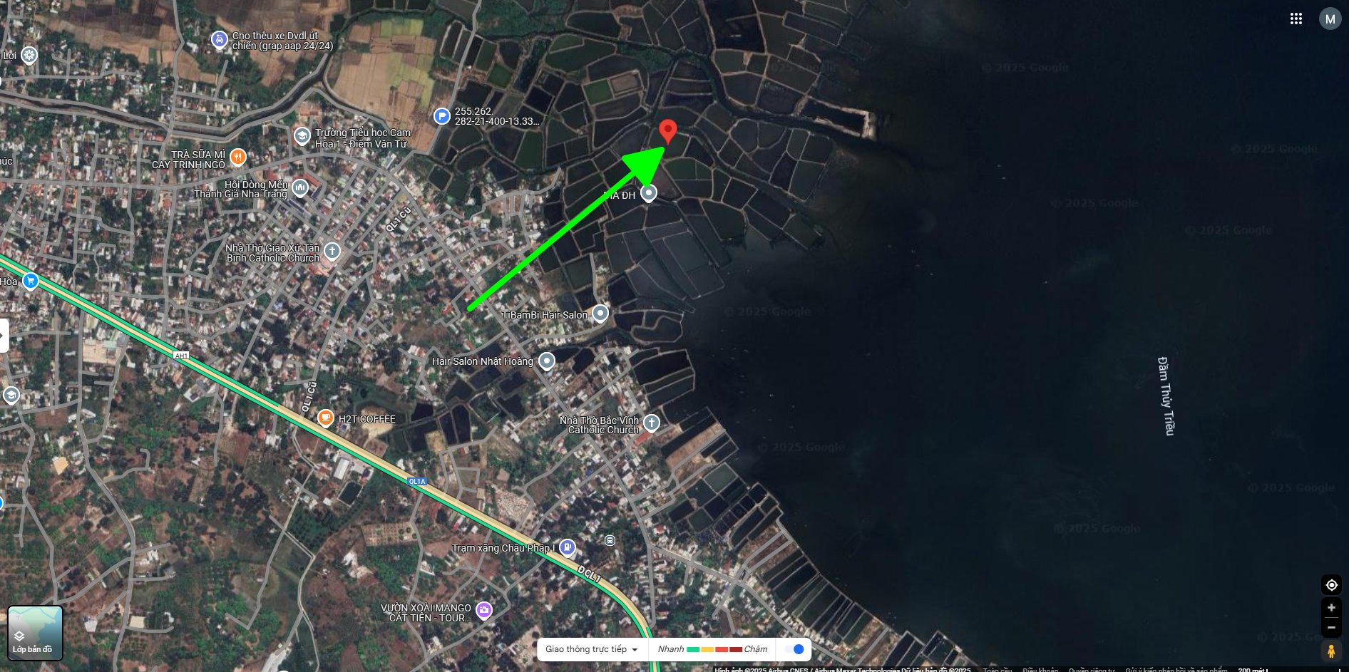 CAM HÒA -- 6.693 M2 -- ĐẤT NTTS -- QUI HOẠCH ĐẤT Ở MỚI -- GIÁ CHỈ 420 TRIỆU.SÀO
