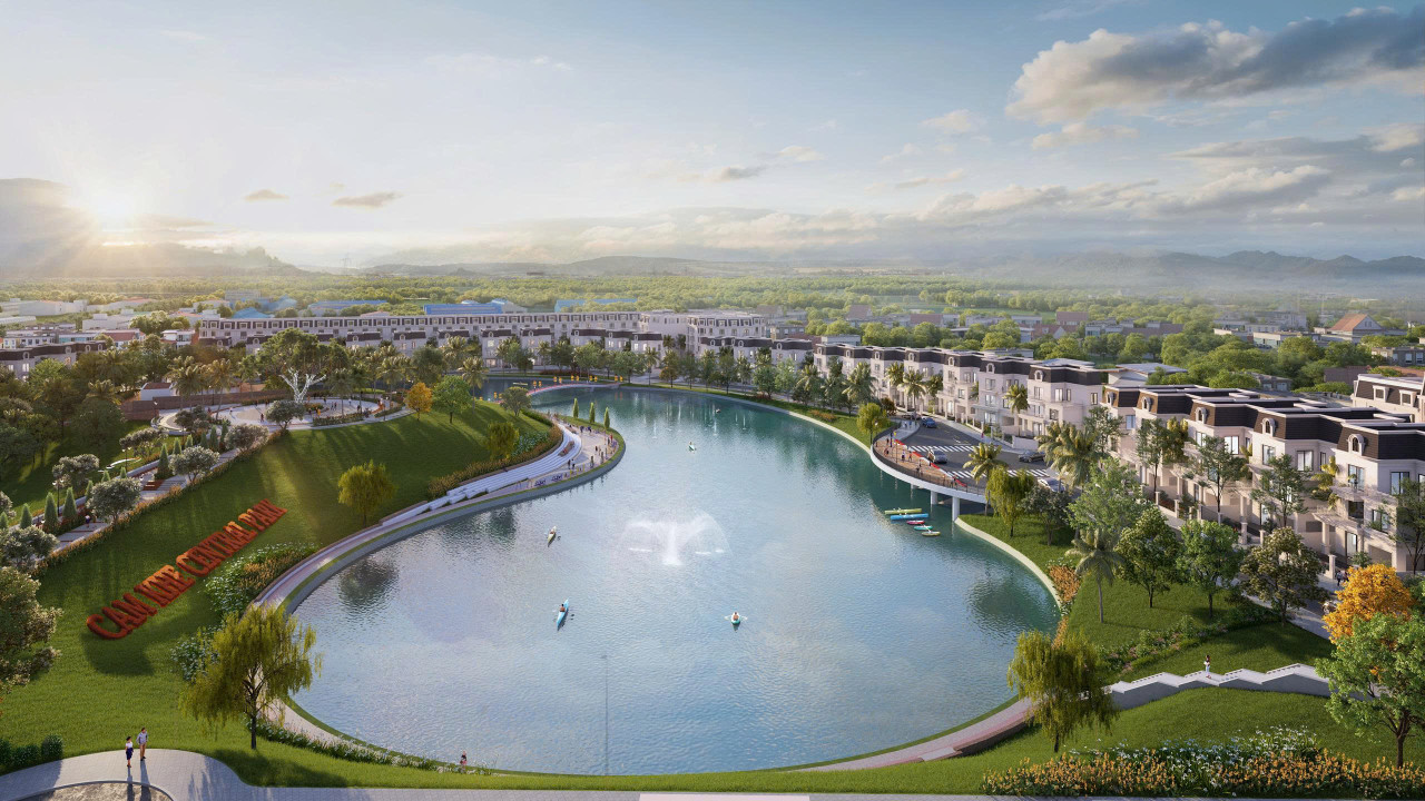 HỒ ĐIỀU HÒA 5HA – TRÁI TIM XANH CỦA CẨM KHÊ CENTRAL PARK