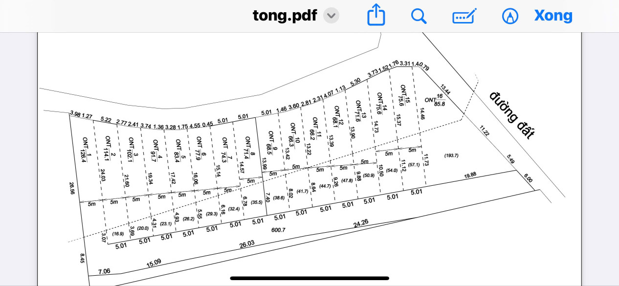 Khu phân lô 16 lô full thổ cư Cam Hiệp Bắc quy hoạch ra đuờng 30m bao ra sổ chỉ 6tr/m2