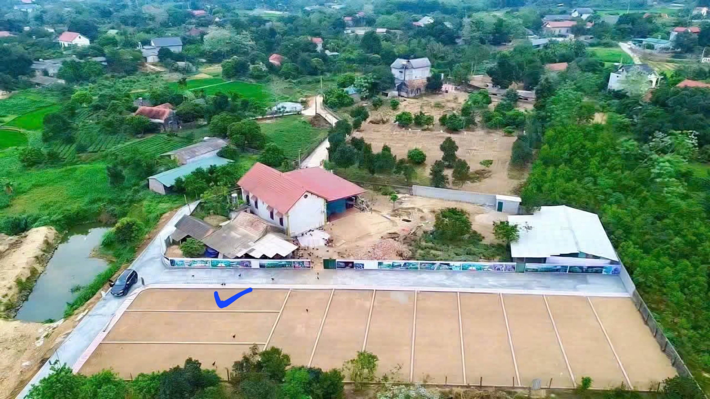 🏡 8xx triệu có lô góc 2 mặt thoáng tại thôn Cẩm An, Ba Vì, Hà Nội