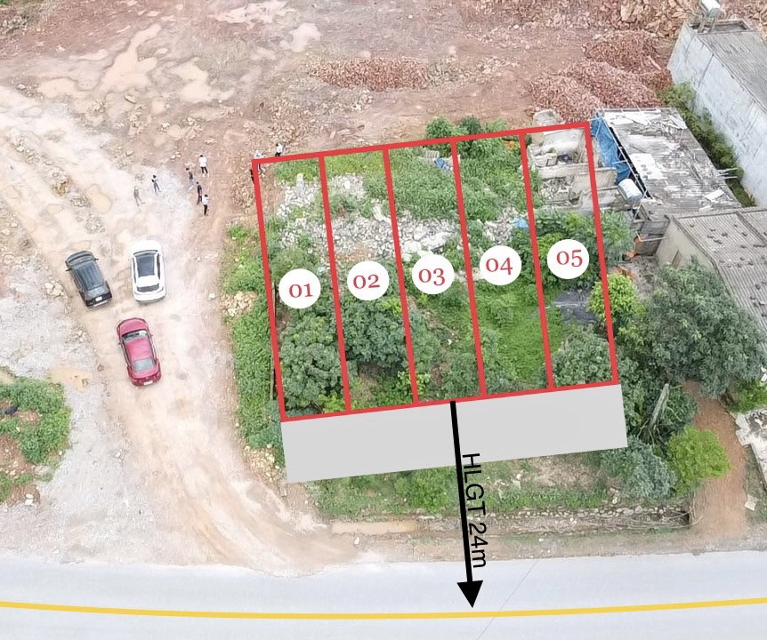 Bán đất 87,5m² ngang 5m giá 1.45 tỷ tại Xã Cẩm Lý Huyện Lục Nam