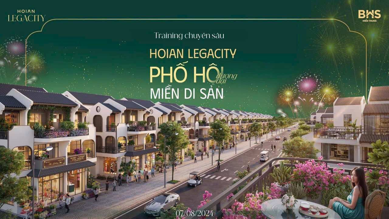 Dự án đất nền Hội An Legacity, cơ hội lớn cho nhà đầu tư