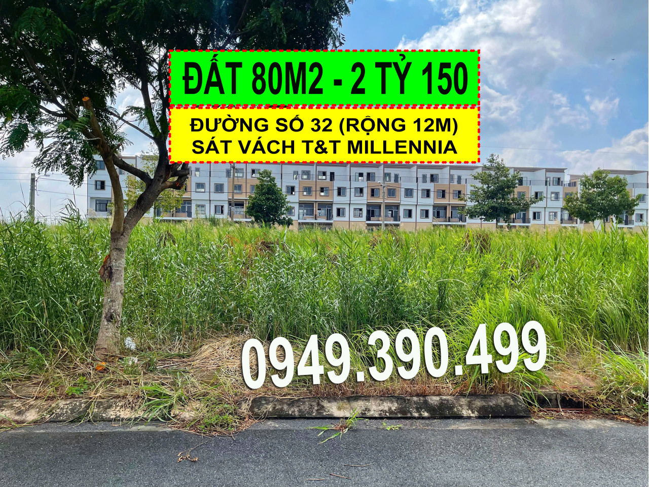 Bán đất 80m², khu Saigon Village, giá 2.15 tỷ, GẦN công viên