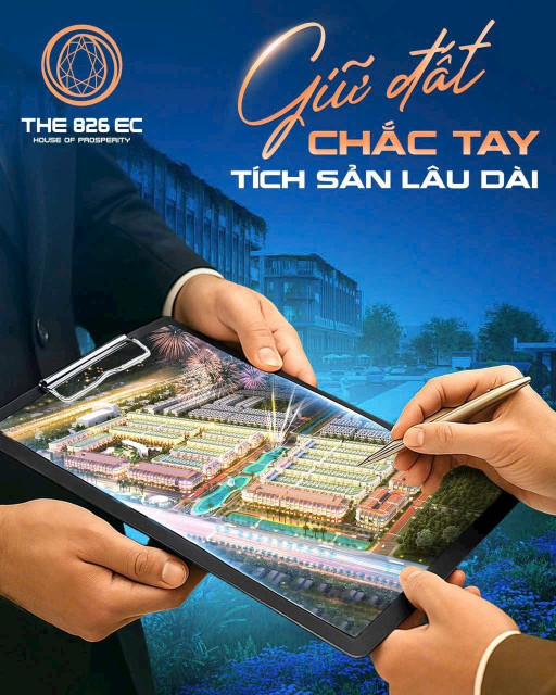 MỞ BÁN ĐẤT NỀN TRẢ GÓP THE 826EC- SÁT DỰ ÁN T&T- NAM SÀI GÒN