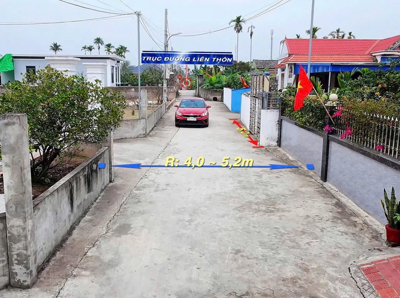 Bán 60m mặt đường liên thôn Cao Nhân, Thuỷ Nguyên. L/h:076.231.9990 e Thuý