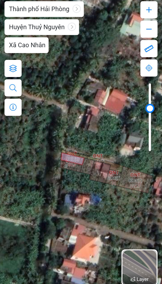 Bán đất 60m² 690 triệu tại Xã Cao Nhân  Thuỷ Nguyên. liên hệ 0362558882